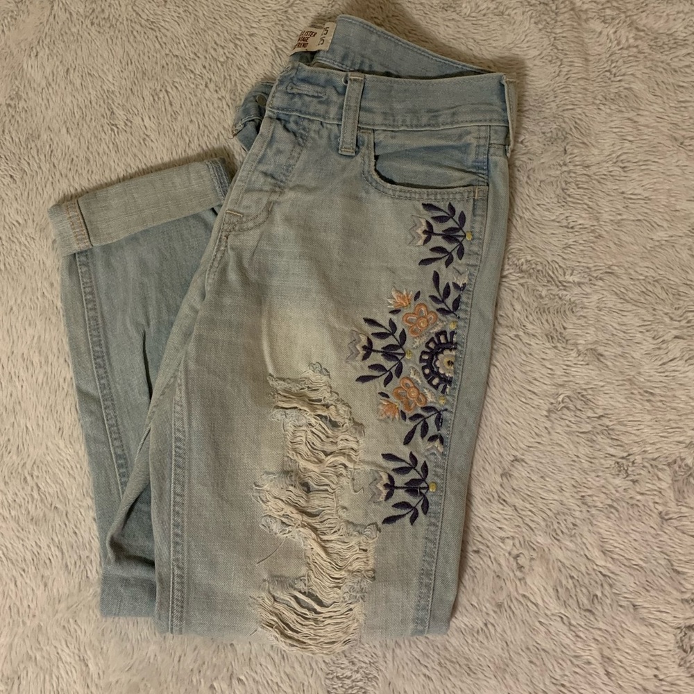 Hollister boyfriend jeans